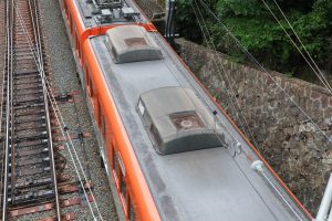 阪神電鉄8000系 8523F 屋根（2025年5月撮影）