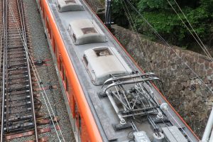 阪神電鉄8000系 8523F 屋根（2025年5月撮影）