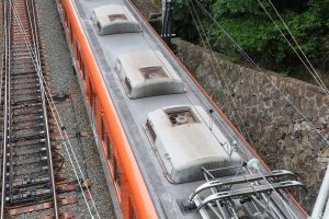 阪神電鉄8000系 8523F 屋根（2025年5月撮影）