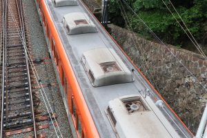 阪神電鉄8000系 8523F 屋根（2025年5月撮影）