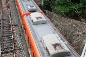 阪神電鉄8000系 8523F 屋根（2025年5月撮影）