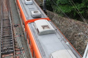 阪神電鉄8000系 8523F 屋根（2025年5月撮影）