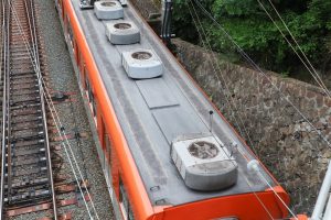 阪神電鉄8000系 8523F 屋根（2025年5月撮影）