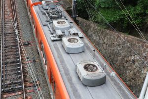 阪神電鉄8000系 8523F 屋根（2025年5月撮影）