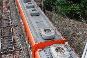 阪神電鉄8000系 8523F 屋根（2025年5月撮影）