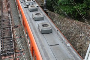 阪神電鉄8000系 8523F 屋根（2025年5月撮影）