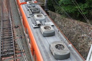 阪神電鉄8000系 8523F 屋根（2025年5月撮影）