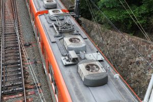 阪神電鉄8000系 8523F 屋根（2025年5月撮影）