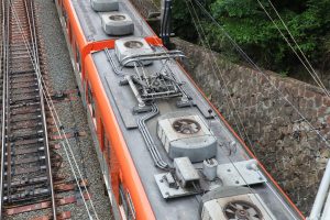 阪神電鉄8000系 8523F 屋根（2025年5月撮影）