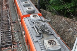 阪神電鉄8000系 8523F 屋根（2025年5月撮影）