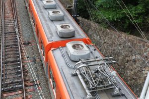 阪神電鉄8000系 8523F 屋根（2025年5月撮影）