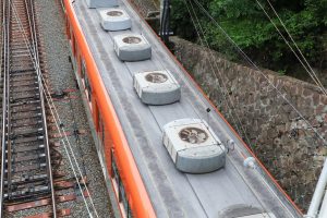 阪神電鉄8000系 8523F 屋根（2025年5月撮影）