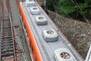 阪神電鉄8000系 8523F 屋根（2025年5月撮影）