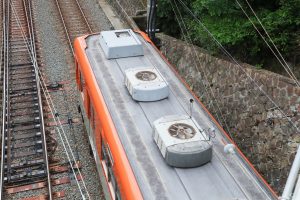 阪神電鉄8000系 8523F 屋根（2025年5月撮影）