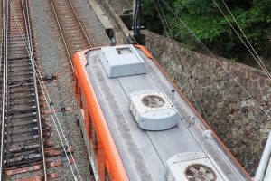 阪神電鉄8000系 8523F 屋根（2025年5月撮影）