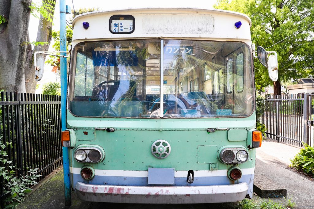 都営バスG-C457（大塚）。板橋交通公園で保存展示中のいすゞBU04系川重ボディ車。