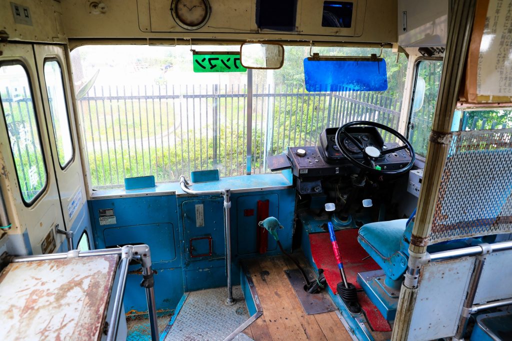 都営バスG-C457（大塚）。板橋交通公園で保存展示中のいすゞBU04系川重ボディ車。