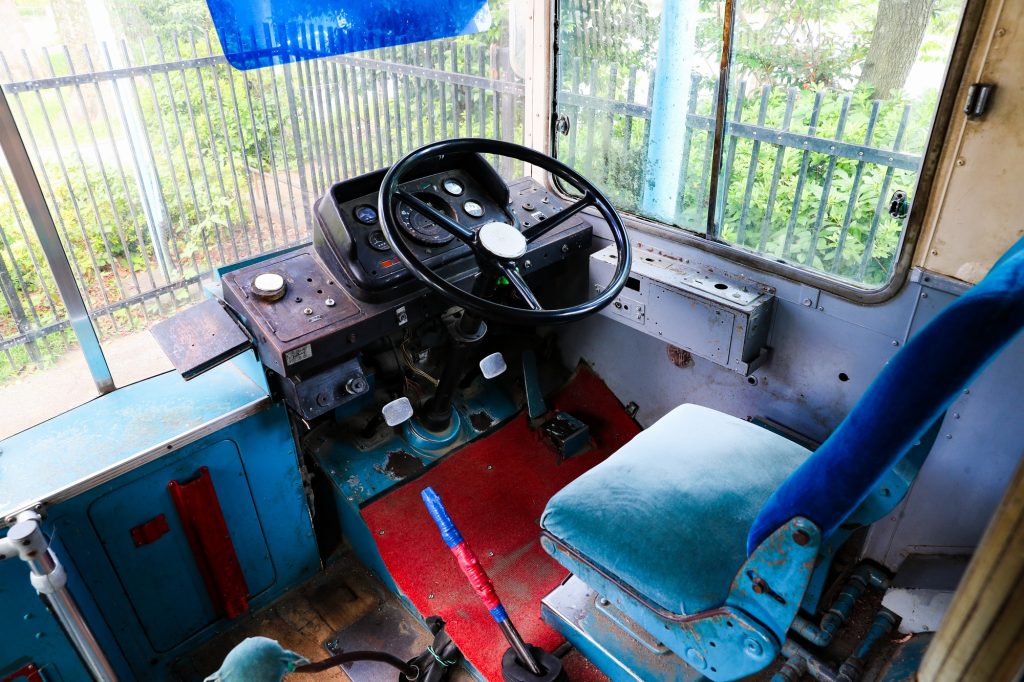 都営バスG-C457（大塚）。板橋交通公園で保存展示中のいすゞBU04系川重ボディ車。