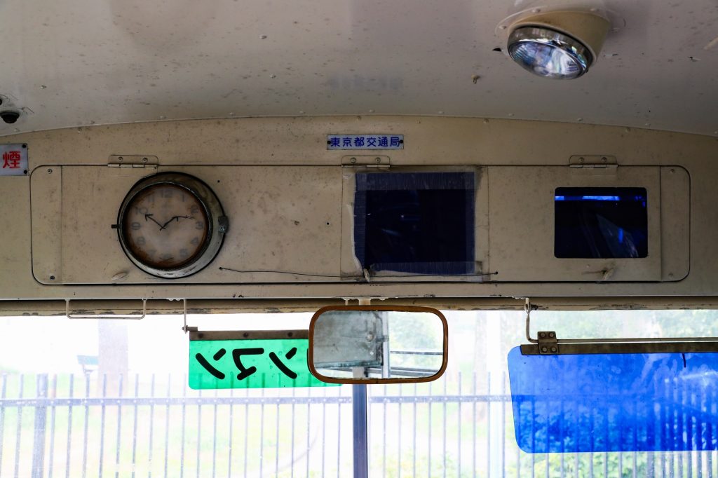 都営バスG-C457（大塚）。板橋交通公園で保存展示中のいすゞBU04系川重ボディ車。