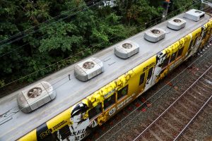 阪神電鉄8000系 8211F 屋根（2025年10月撮影）
