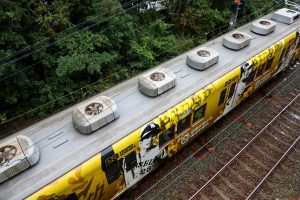 阪神電鉄8000系 8211F 屋根（2025年10月撮影）
