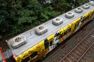 阪神電鉄8000系 8211F 屋根（2025年10月撮影）