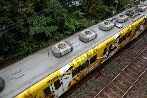 阪神電鉄8000系 8211F 屋根（2025年10月撮影）