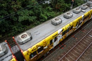 阪神電鉄8000系 8211F 屋根（2025年10月撮影）