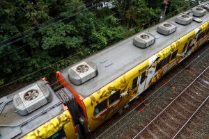 阪神電鉄8000系 8211F 屋根（2025年10月撮影）
