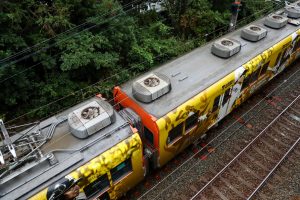 阪神電鉄8000系 8211F 屋根（2025年10月撮影）