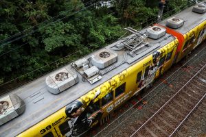 阪神電鉄8000系 8211F 屋根（2025年10月撮影）