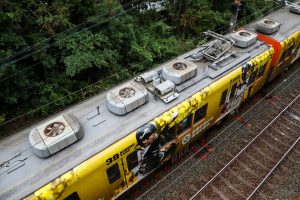 阪神電鉄8000系 8211F 屋根（2025年10月撮影）
