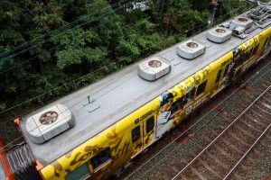 阪神電鉄8000系 8211F 屋根（2025年10月撮影）