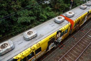 阪神電鉄8000系 8211F 屋根（2025年10月撮影）