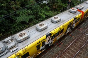阪神電鉄8000系 8211F 屋根（2025年10月撮影）