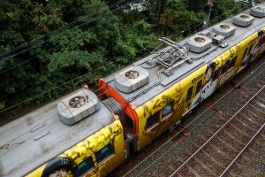 阪神電鉄8000系 8211F 屋根（2025年10月撮影）
