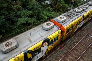 阪神電鉄8000系 8211F 屋根（2025年10月撮影）