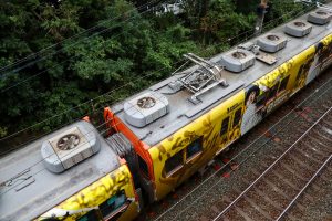 阪神電鉄8000系 8211F 屋根（2025年10月撮影）