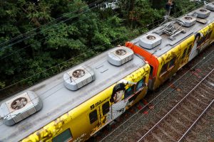 阪神電鉄8000系 8211F 屋根（2025年10月撮影）