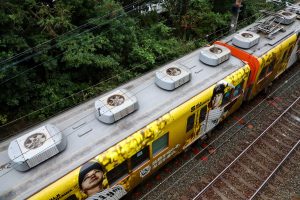 阪神電鉄8000系 8211F 屋根（2025年10月撮影）