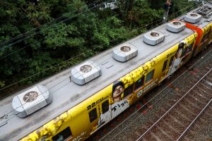 阪神電鉄8000系 8211F 屋根（2025年10月撮影）