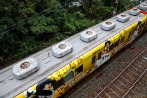 阪神電鉄8000系 8211F 屋根（2025年10月撮影）
