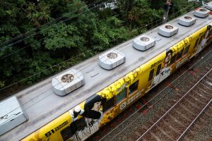 阪神電鉄8000系 8211F 屋根（2025年10月撮影）