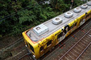 阪神電鉄8000系 8211F 屋根（2025年10月撮影）