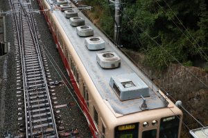 阪神電鉄8000系 8213F 屋根（2025年10月撮影）