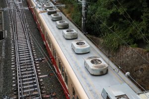 阪神電鉄8000系 8213F 屋根（2025年10月撮影）