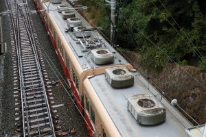 阪神電鉄8000系 8213F 屋根（2025年10月撮影）