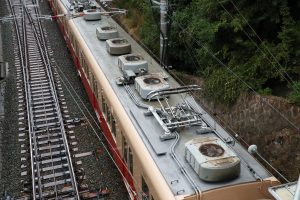 阪神電鉄8000系 8213F 屋根（2025年10月撮影）