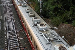 阪神電鉄8000系 8213F 屋根（2025年10月撮影）