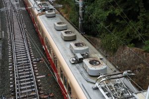 阪神電鉄8000系 8213F 屋根（2025年10月撮影）